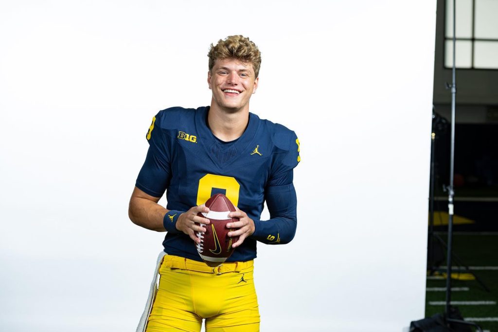 JJ McCarthy Height: How Tall is the Rising Star QB? JJ McCarthy height is 6 feet 3 inches (1.91 meters). McCarthy joined Michigan in 2021 and quickly became one of the team's most promising players. Known for his quick release, poise in the pocket, and dual-threat capabilities, McCarthy has become the centerpiece of Michigan's offense. His ability to extend plays with his feet while delivering accurate throws downfield has made him a fan favorite and a leader on the team. He is widely regarded as one of the top quarterbacks in college football, and his name has been mentioned as a future first-round NFL Draft pick. JJ McCarthy Bio/wiki Category Details Full Name Jonathan James McCarthy Known As J.J. McCarthy Date of Birth January 20, 2003 Place of Birth La Grange Park, Illinois, USA Nationality American Height 6 feet 3 inches (1.91 meters) Weight 196 pounds (89 kg) Position Quarterback Team Michigan Wolverines (NCAA) Jersey Number #9 High School Nazareth Academy, IMG Academy College University of Michigan Class Junior (as of 2024 season) Recruiting Rating 5-star recruit Major Undisclosed Playing Style Dual-threat quarterback, known for arm strength, mobility, and decision-making Career Highlights Led Michigan to Big Ten Championship and CFP appearances Social Media Instagram: @jjmccarthy_ NFL Draft Eligibility 2024 Who is JJ McCarthy? JJ McCarthy, born Jonathan James McCarthy on January 20, 2003, is an American football quarterback known for his stellar play on the field. He is currently the starting quarterback for the Michigan Wolverines, one of the most historic programs in college football. McCarthy gained recognition for his strong arm, agility, and leadership skills, becoming a standout player in his collegiate career. With his football IQ and dual-threat capabilities, he is regarded as one of the top prospects in college football and a future star in the NFL. JJ McCarthy Early Life and Family JJ McCarthy was born and raised in La Grange Park, Illinois, a suburb of Chicago. His parents, Jim and Megan McCarthy have been integral to his journey, providing him with support and guidance throughout his athletic career. His father, Jim, played an active role in shaping JJ's passion for football, often coaching him and taking him to practice during his early years. His mother, Megan, has been a constant source of emotional support, often seen cheering him on from the stands. McCarthy grew up in a sports-loving family, with his siblings also involved in various athletic activities. His early exposure to football came at the age of five, and it quickly became apparent that he had a natural talent for the game. He began his youth football journey in local leagues, where his abilities stood out among his peers. His parents ensured he had access to the best coaching and training, and McCarthy took full advantage, dedicating himself to becoming the best quarterback possible. JJ McCarthy Amazing Career McCarthy’s high school career at Nazareth Academy was nothing short of remarkable. He quickly emerged as one of the most promising quarterbacks in the nation, showcasing a blend of arm strength, accuracy, and football intelligence. McCarthy led Nazareth to a state championship appearance and earned numerous individual awards, including being named a four-star recruit by major recruiting services like 247Sports, Rivals, and ESPN. His impressive stats, leadership on the field, and commitment to improving his game led him to receive offers from several elite college programs. In his senior year, McCarthy transferred to IMG Academy in Bradenton, Florida, one of the top high school football programs in the country. At IMG, he continued to develop his skills under top-tier coaching and against some of the nation’s best competition. His performance at IMG solidified his status as one of the top quarterback prospects in the 2021 class, and he eventually chose to commit to the Michigan Wolverines. JJ McCarthy Height, Weight, and Physical Appearance Attribute Measurement Height 6 feet 3 inches (1.91 meters) Weight 200 pounds (91 kg) Eye Color Blue Hair Color Blonde Build Athletic JJ McCarthy Wife/Girlfriend and Relationship Status As of 2024, JJ McCarthy is in a relationship with his long-time girlfriend, Katya Kuropas. The couple has been together since high school, and their relationship has been well-documented on social media, with McCarthy frequently sharing photos and moments from their life together. Kuropas has been a constant source of support for McCarthy, often attending his games and showing her unwavering encouragement. Though McCarthy is still focused on his football career and his future in the NFL, his relationship with Kuropas appears strong, with both individuals supporting each other's goals and ambitions. JJ McCarthy Net Worth Year Net Worth Estimate 2021 $100,000 - $200,000 2022 $500,000 - $1 million 2023 $1.5 million - $2 million 2024 $2 million - $3 million JJ McCarthy Future Plans and Goals JJ McCarthy's immediate goal is to lead the Michigan Wolverines to a national championship and continue improving his performance as a quarterback. Beyond college football, McCarthy has aspirations of playing in the NFL. Given his current trajectory and the skill set he possesses, he is expected to declare for the NFL Draft in the coming years, where he could potentially be a first-round pick. In the long term, McCarthy aims to establish himself as a successful NFL quarterback and become a leader both on and off the field. He has expressed interest in giving back to his community and using his platform to inspire young athletes to pursue their dreams. JJ McCarthy Social Media Platform Handle Followers Instagram @jjmccarthy_ 300k+ Twitter @jjmccarthy_ 100k+ TikTok @jjmccarthyQB 50k+ Fun Facts About JJ McCarthy Early Start: JJ McCarthy began playing football at the age of five and was known for his natural talent even in youth leagues. IMG Academy: McCarthy transferred to IMG Academy for his senior year of high school, a move that helped him compete against the nation’s top talent. Dual Threat: McCarthy is known for his ability to both throw the ball and run effectively, making him a true dual-threat quarterback. Leadership: Even as a young player, McCarthy has been praised for his leadership qualities and ability to rally his teammates. Role Model: McCarthy looks up to NFL quarterbacks like Patrick Mahomes and Tom Brady and aims to emulate their success. Frequently Asked Questions What is JJ McCarthy’s full name? JJ McCarthy’s full name is Jonathan James McCarthy. When was JJ McCarthy born? JJ McCarthy was born on January 20, 2003. Where did JJ McCarthy go to high school? JJ McCarthy attended Nazareth Academy in Illinois before transferring to IMG Academy in Florida for his senior year. Is JJ McCarthy in a relationship? Yes, JJ McCarthy is in a relationship with his girlfriend, Katya Kuropas. What is JJ McCarthy's net worth? As of 2024, JJ McCarthy's estimated net worth is between $2 million and $3 million. What are JJ McCarthy’s future career goals? JJ McCarthy aims to lead Michigan to a national championship and eventually play in the NFL. Conclusion JJ McCarthy has rapidly become one of the most exciting young quarterbacks in college football. With a strong support system, immense talent, and a clear vision for his future, McCarthy's career is on a trajectory toward success. Whether leading the Michigan Wolverines to victory or preparing for a promising NFL career, JJ McCarthy's journey is one to watch. His leadership, skill set, and determination have set him apart, and his future in football looks exceptionally bright.